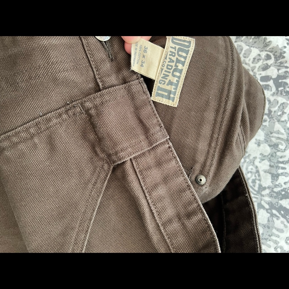 Men’s Duluth Trading Work Pants Size 36x34